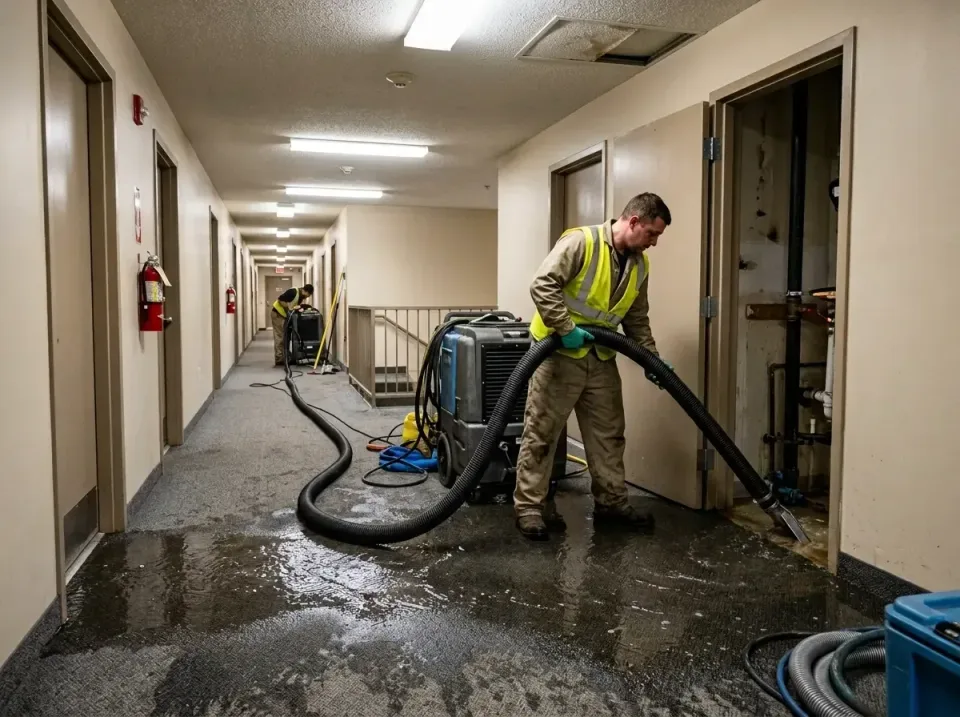 multi-unit-apartment-hallway-f-005 — frequently asked questions, Emergency Burst Pipe Water Extraction & Removal in Rio Pina…